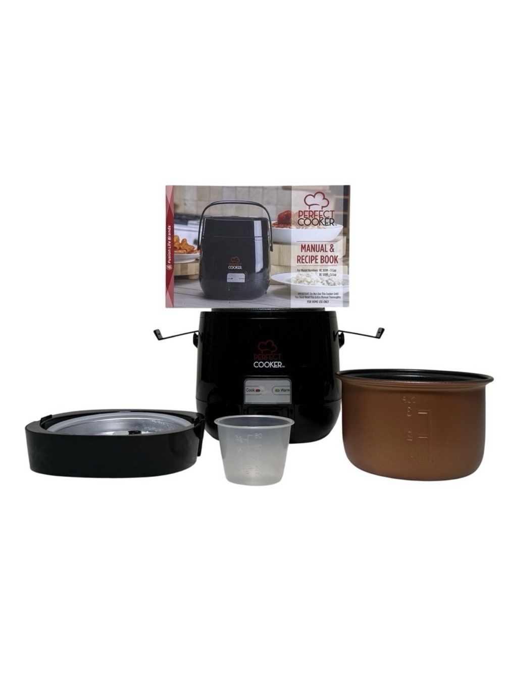 Tristar Perfect Cooker Rice Cooker Multi Black Use Small Kitchen Appliance 3 Cup